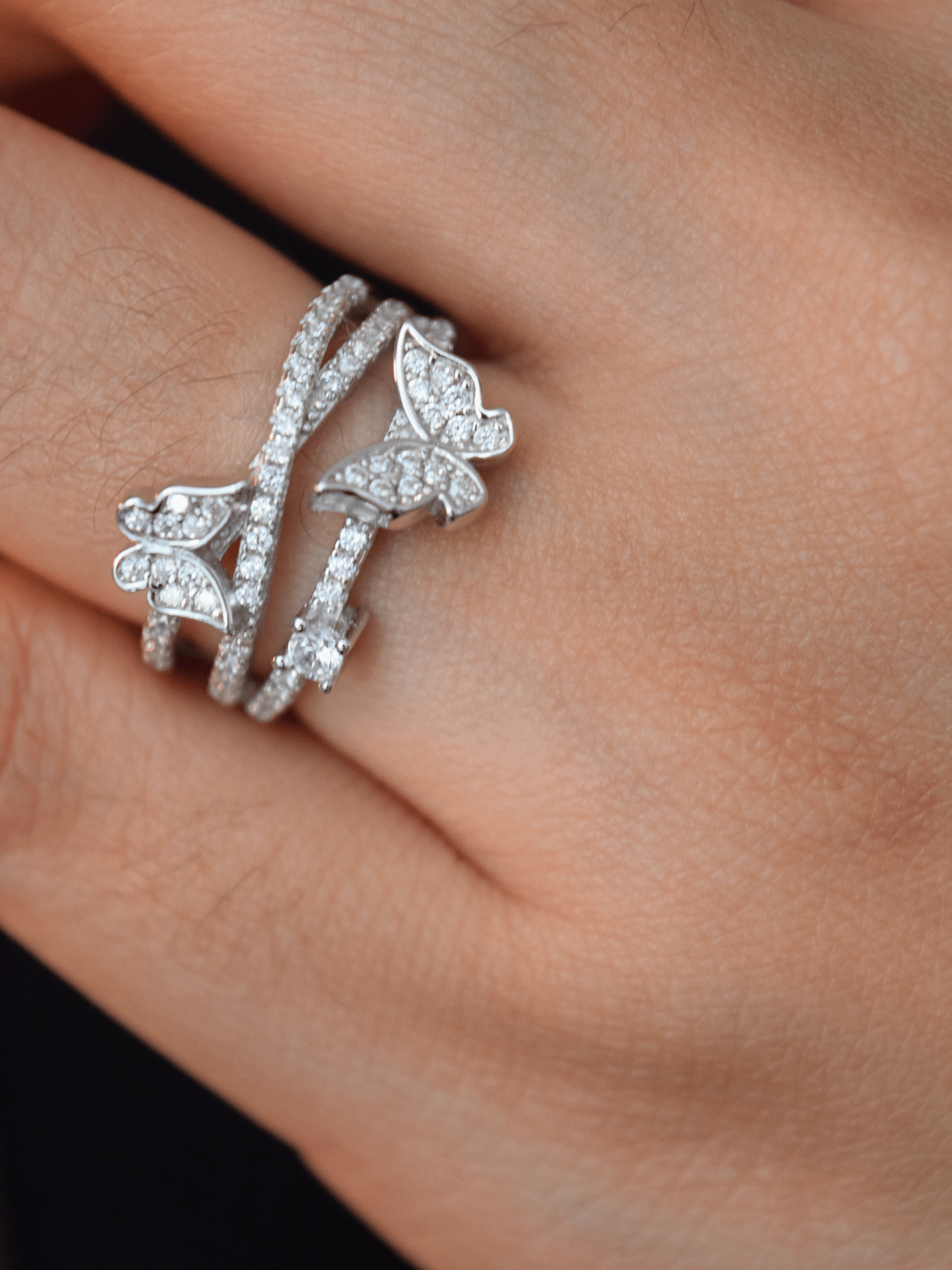 Isabella | Anillo de mariposa