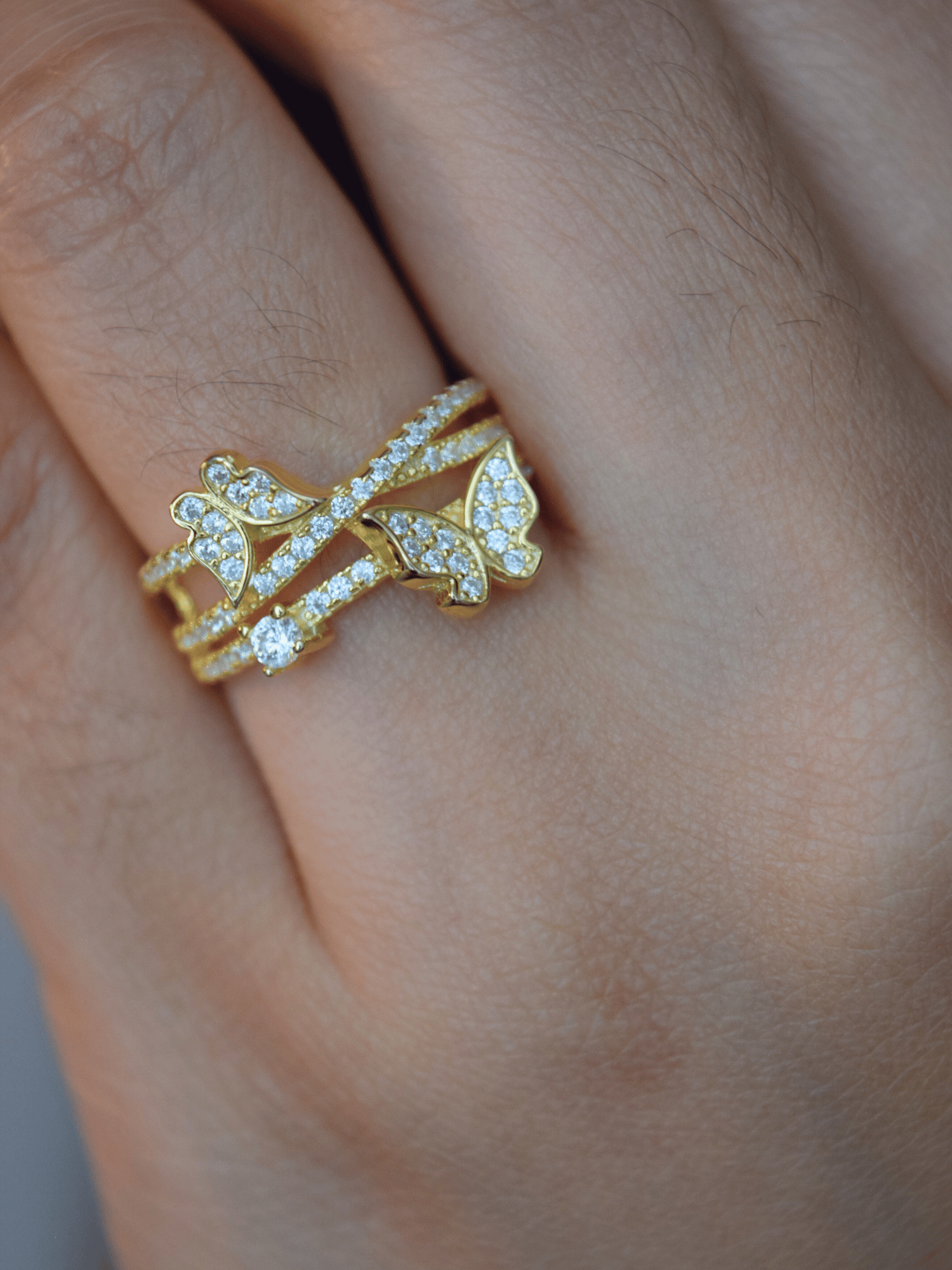 Isabella | Anillo de mariposa