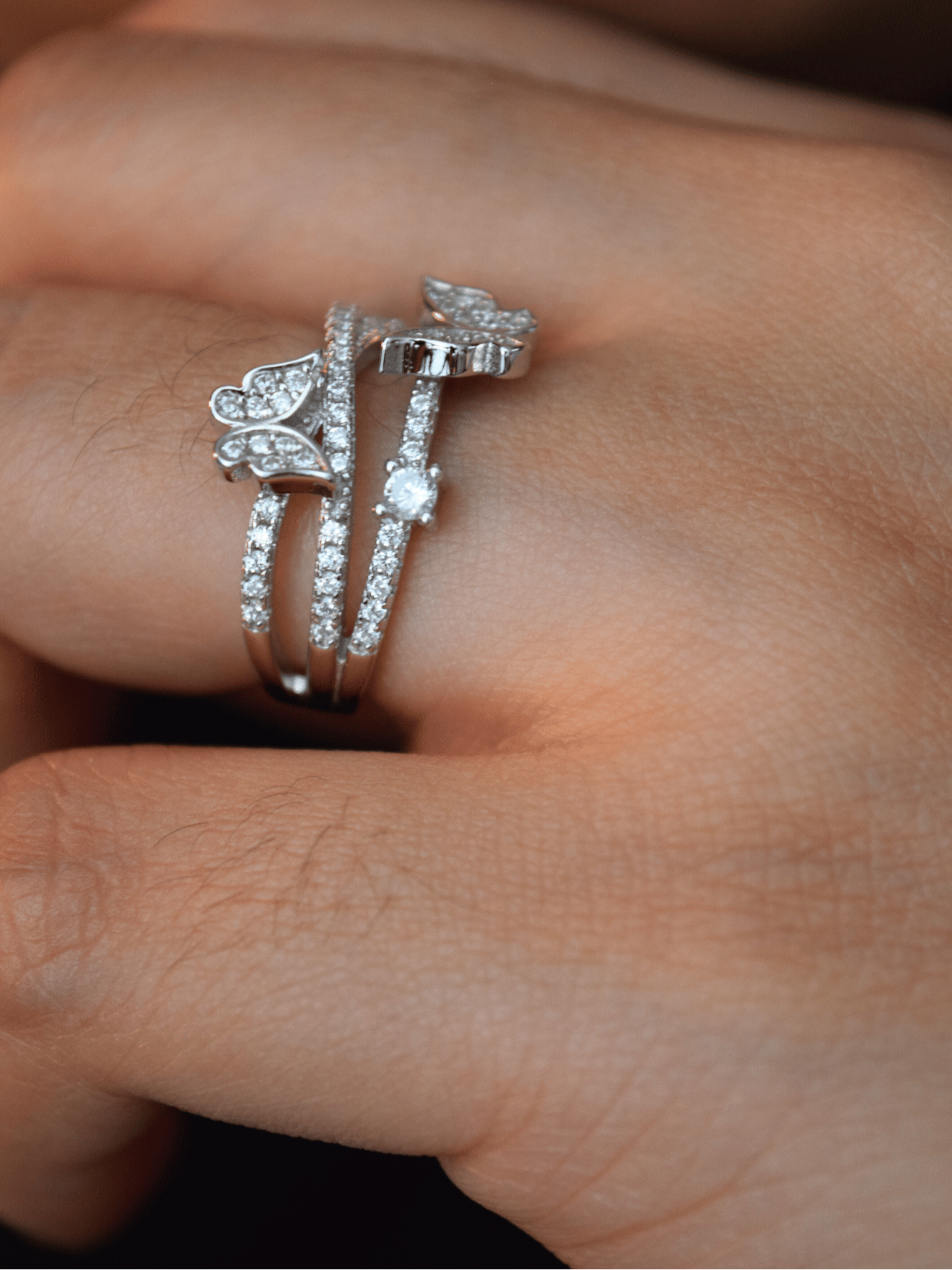 Isabella | Anillo de mariposa