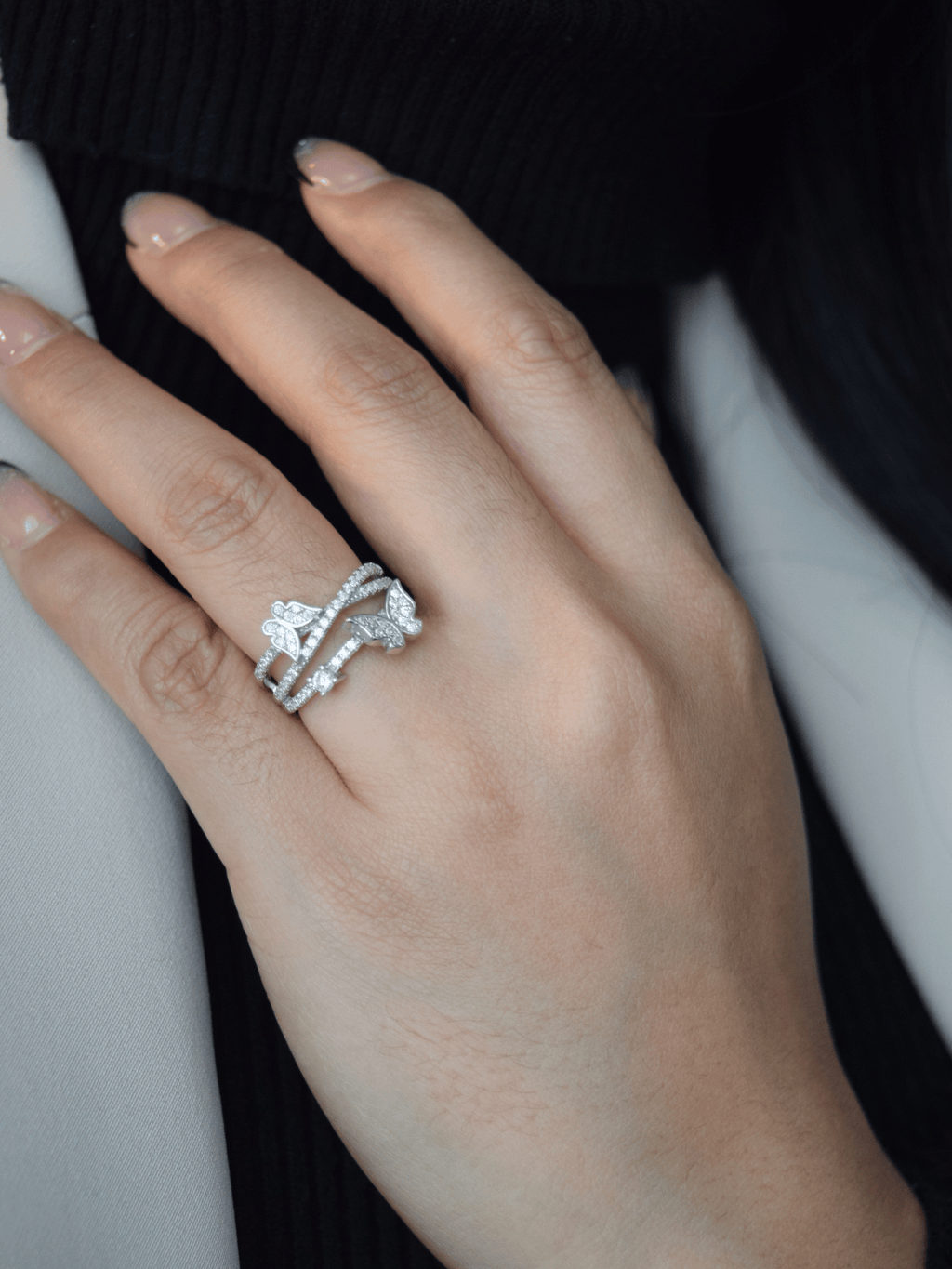 Isabella | Anillo de mariposa