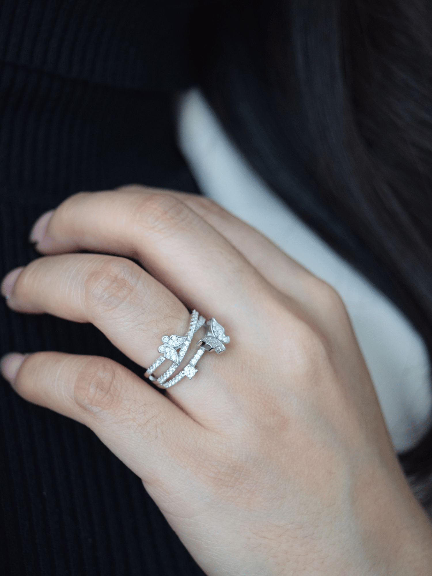 Isabella | Anillo de mariposa