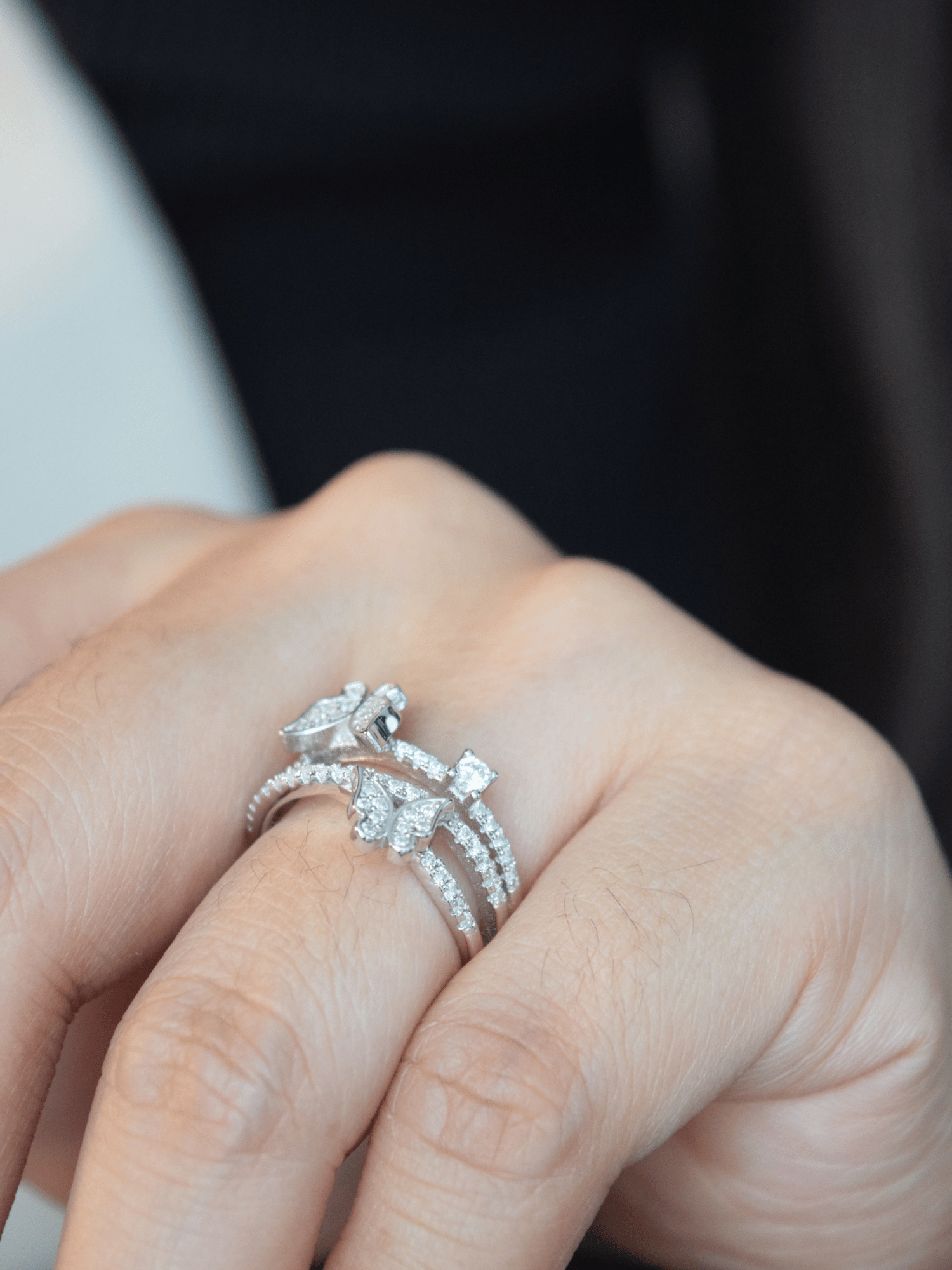 Isabella | Anillo de mariposa