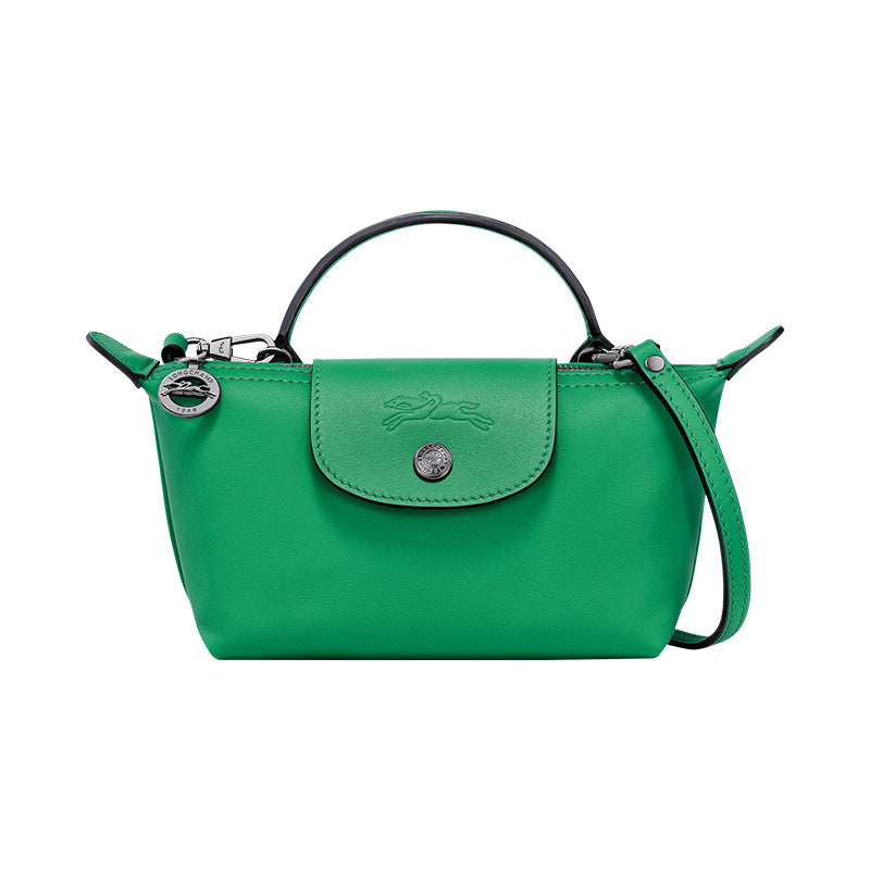 Jennifer | Mini bolso Velmont de piel verde