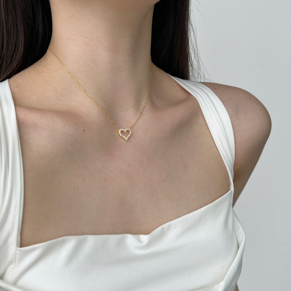 Camila | Collar Corazón