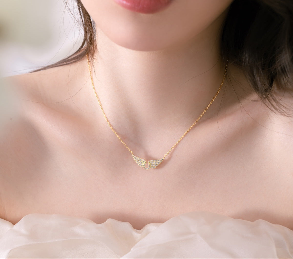 Lucía | Collar Ala de Ángel