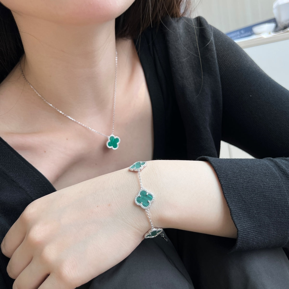 Elisa | Pulsera de trébol